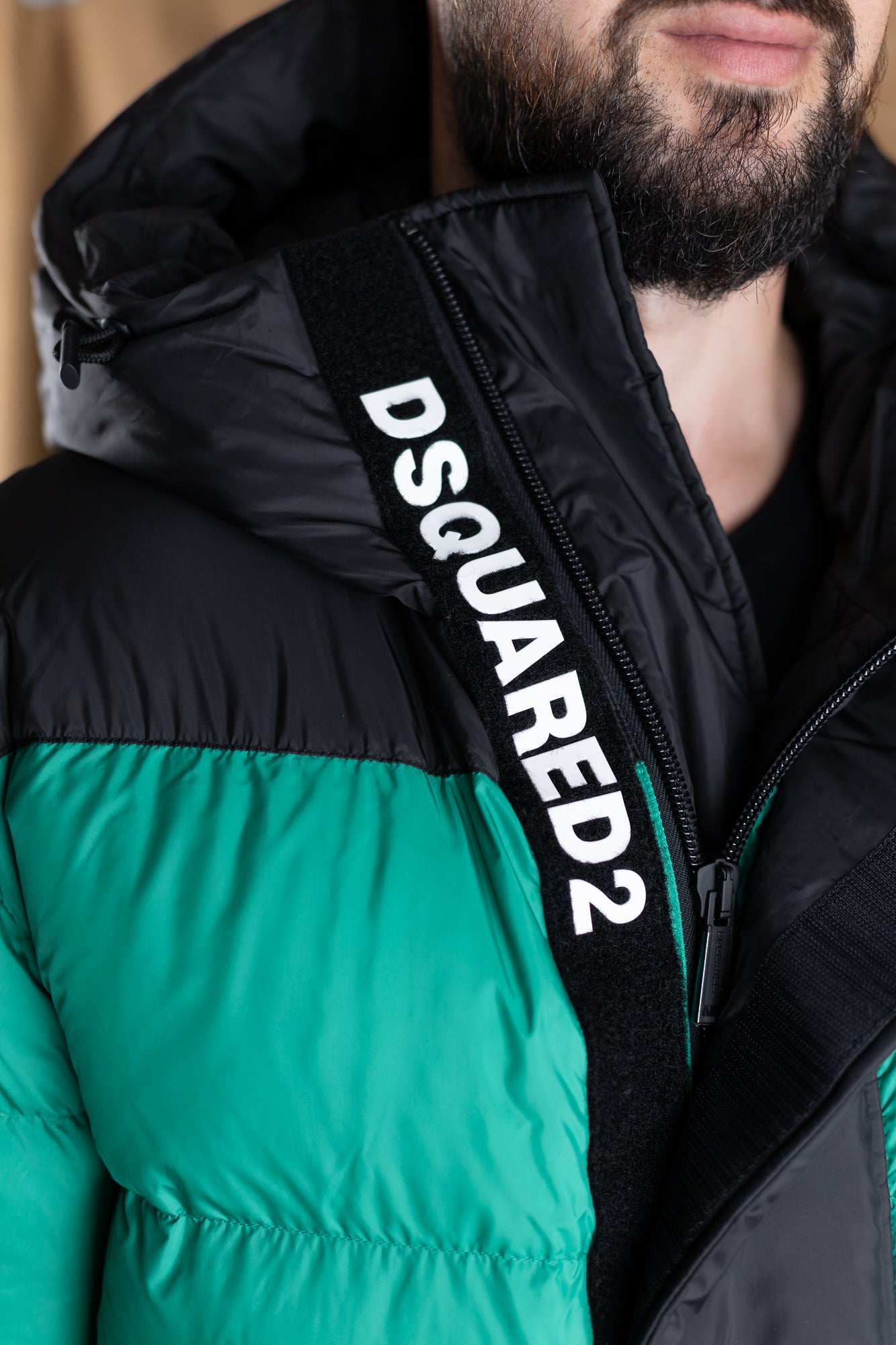 DSQUARED2 GEACĂ CAMO PUFFER REGULAR FIT