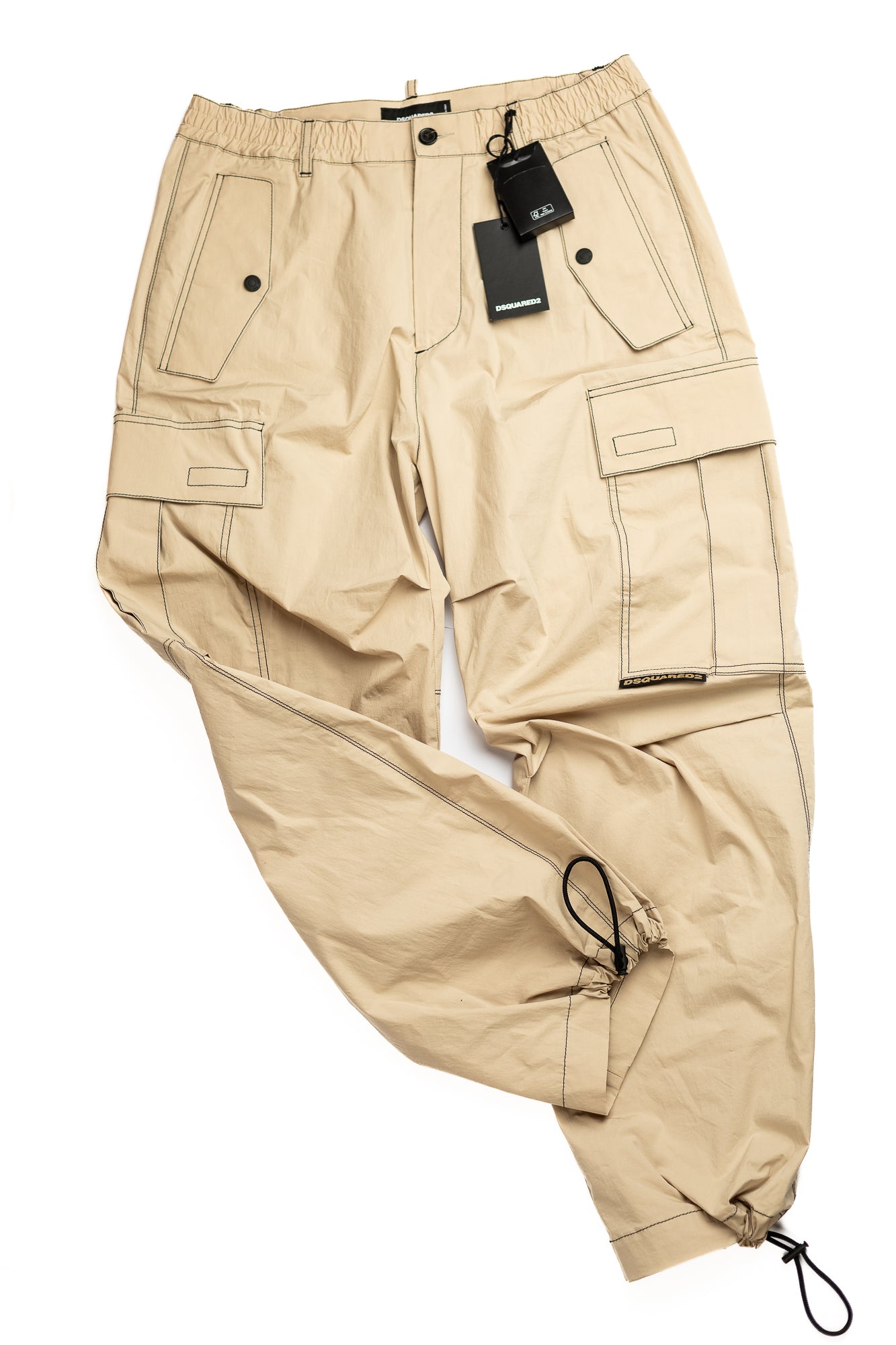 DSQUARED2 STRETCH COTTON CARGO PANTS